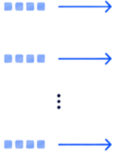 Symbol encoder DC-balanced data lanes